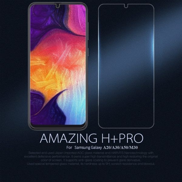 Cường lực Samsung A20 - A30 - A50 - M30 - M30S - M21 - M31 Nillkin H+ Pro
