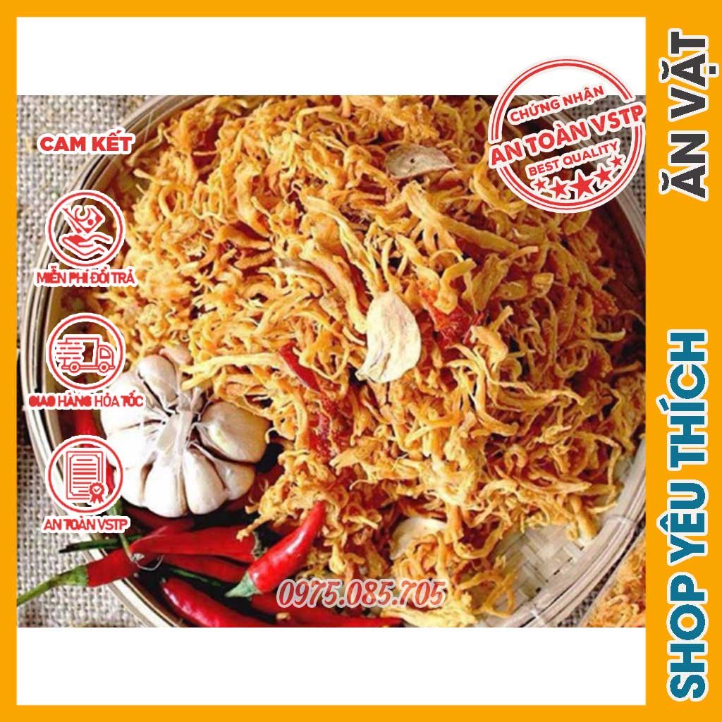 [HỎA TỐC] Khô Gà Tỏi Ớt Loại Ngon - Đậm Vị, Cay Vừa, Ăn Mãi Không Chán, Ăn Vặt Mlem