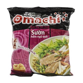 Mì Khoai Tây Omachi Sườn Hầm Ngũ Quả 80G combo 14 gói