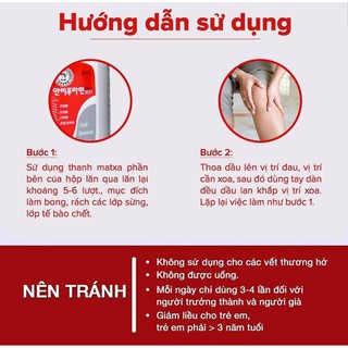 Dầu nóng Hàn Quốc - Antiphlamine 100ml