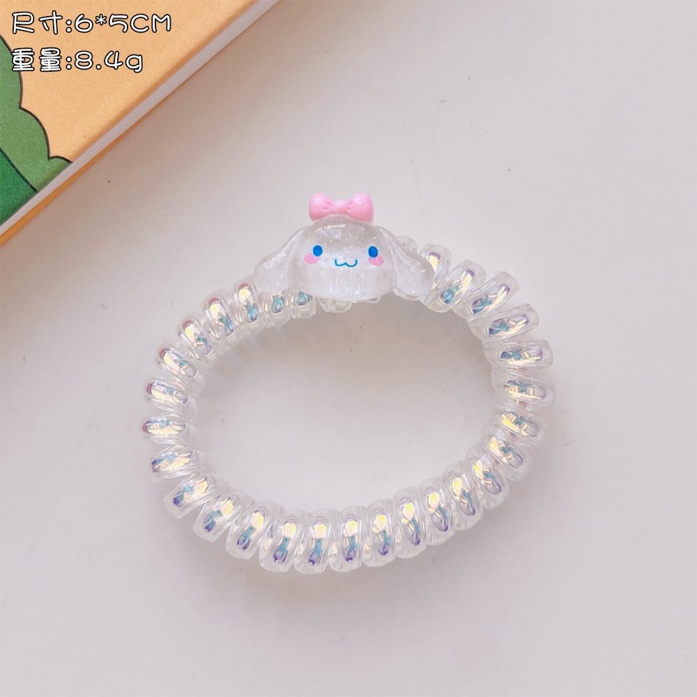 Dây Cột Tóc Co Dãn Kiểu Dáng Thú Cưng Hoạt Hình Xinh Xắn Cho Nữ