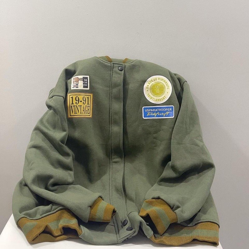 Áo Bomber Nỉ 19-91 Unisex | BigBuy360 - bigbuy360.vn