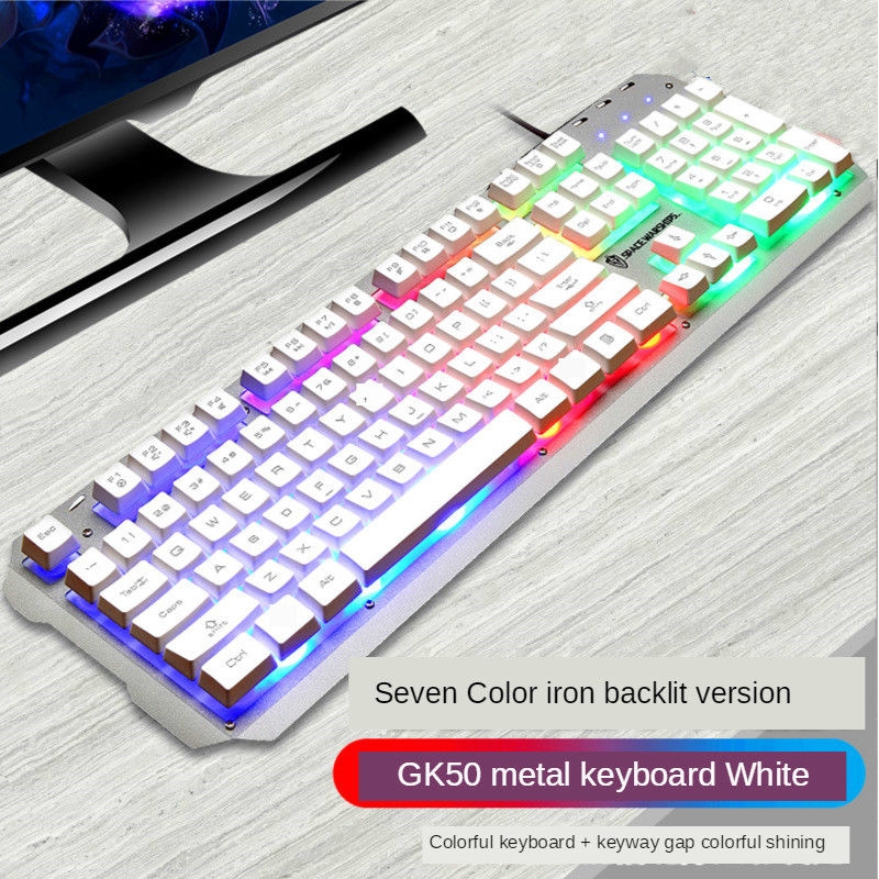 Bàn Phím Cơ Gaming 104 Phím Có Đèn Nền