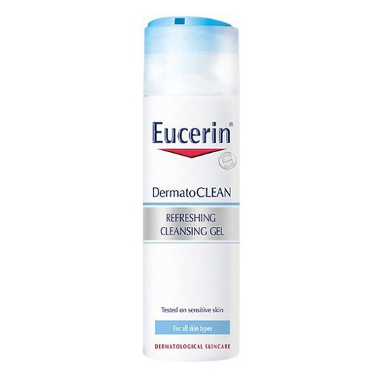 1211 [CHỢ SỈ] EUCERIN GEL RỬA MẶT DỊU NHẸ DERMATO CLEAN REFRESHING CLEANSING GEL 200ML