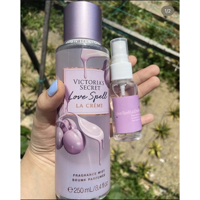 ( Chiết ) Xịt thơm cơ thể hương Love Spell La Creme