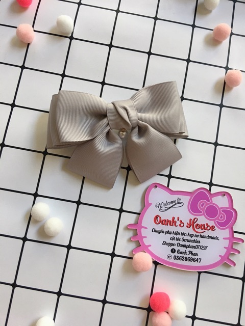 Kẹp nơ 3 tầng xinh xắn