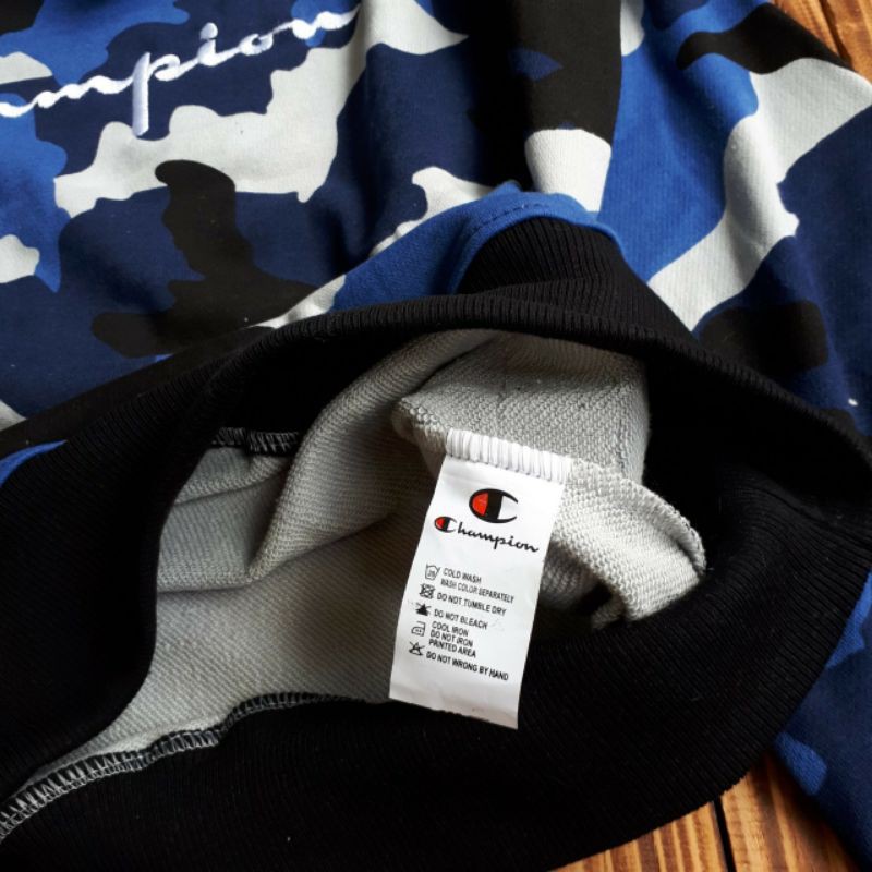 Áo Thun Tay Ngắn In Chữ champion Họa Tiết Rằn Ri Cá Tính | BigBuy360 - bigbuy360.vn