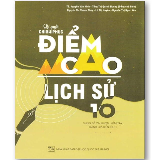 Sách - Bí quyết chinh phục điểm cao Lịch sử 10