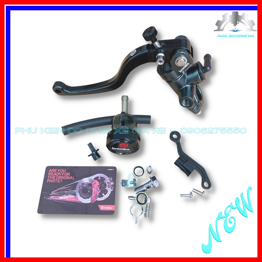 ️Cặp Tay Thắng Bình Dầu XÁM (BRCMBE) Thông Dụng cho XE CÔN&amp;TAY GA Exciter Winner Raider Satria Sonic Vario AB TẤT CẢ