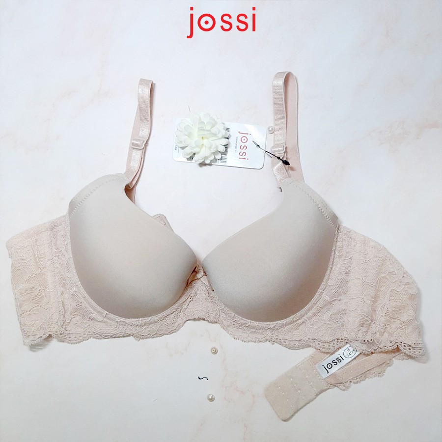 Áo ngực Jossi 335 trơn lưng ren, mút mỏng, cúp nguyên | BigBuy360 - bigbuy360.vn