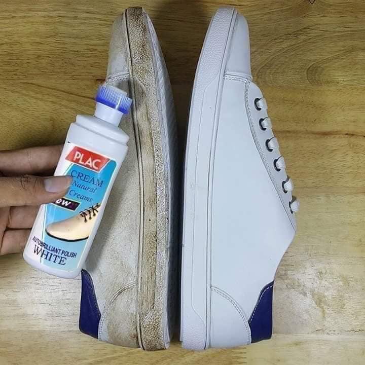 Chai tẩy trắng giày hiệu quả và an toàn (có cọ chải)