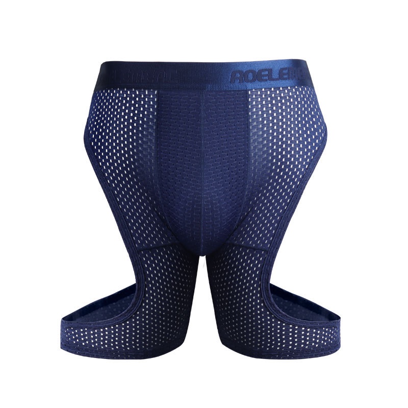 Quần Lót Boxer Bằng Lụa Mát Thoáng Khí Lưng Vừa Dành Cho Nam 211