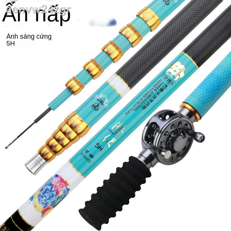 ✥Cần câu cá Zhongtong định vị cần câu Zhongtong định tuyến bên trong siêu nhẹ cứng cá chép cá chép diếc cá ch