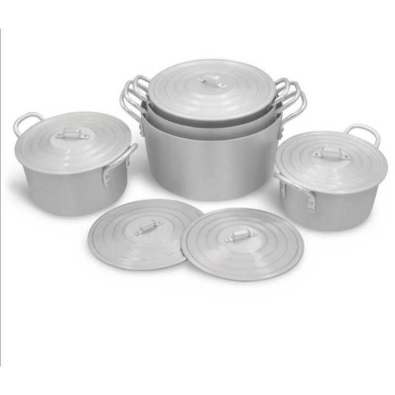 Bộ nồi Nhôm T5 Kim Hằng (5 cái size 16 18 20 22 24 )
