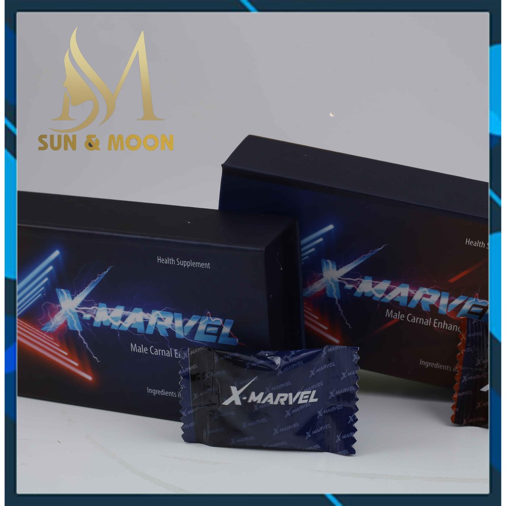 Viên Ngậm Tăng Cường Sinh Lý X-Marvel - Chính Hãng Hộp 12 Viên Ngậm - Mẫu Mới