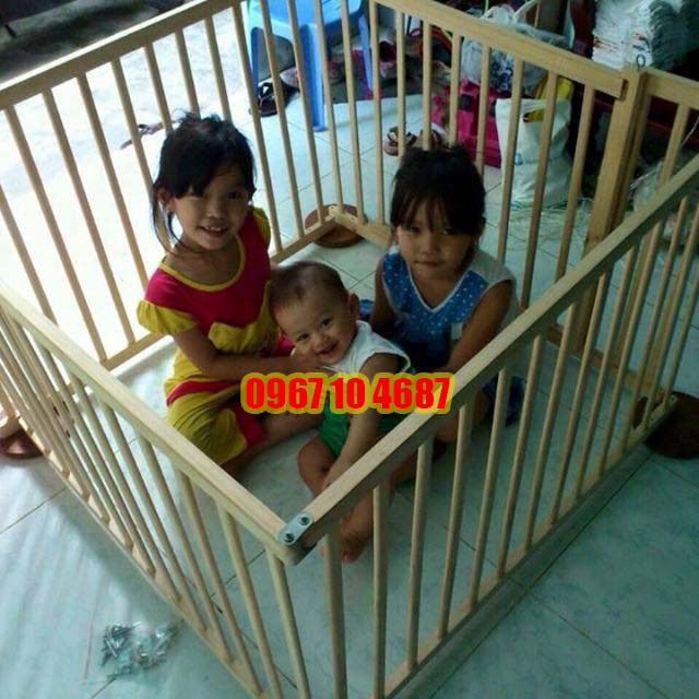 Cũi 3D cho bé 4 cánh đa năng hàng đẹp