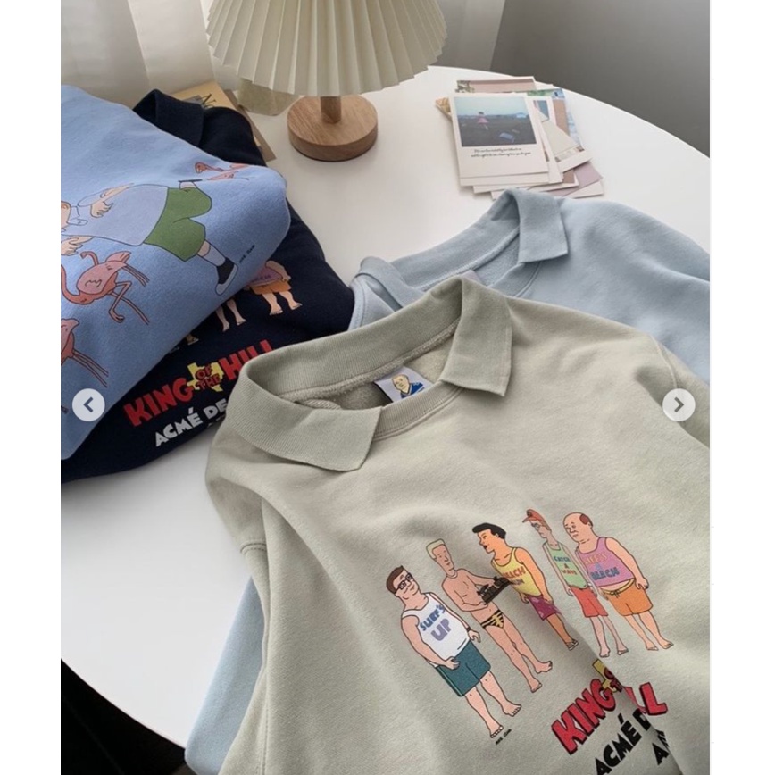 Áo ADLVXKINGoftheHill chất nỉ chân cua mềm mại mùa đông(có sẵn) | BigBuy360 - bigbuy360.vn