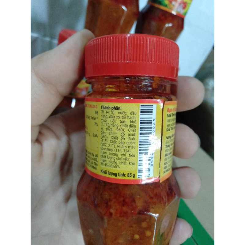 SATẾ TÔM NGON THUẬN PHÁT [hủ 85g]