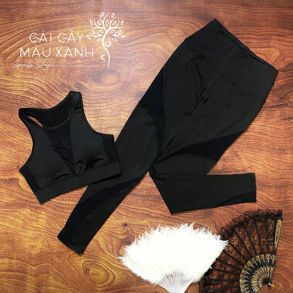 SET TẬP GYM YOGA DÀI PHỐI LƯỚI SEXY