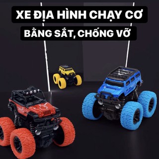 [FREESHIP50K] ĐỒ CHƠI XE Ô TÔ ĐỊA HÌNH BẰNG SẮT - XE QUÁN TÍNH CHẠY ĐÀ CAO CẤP CHO BÉ