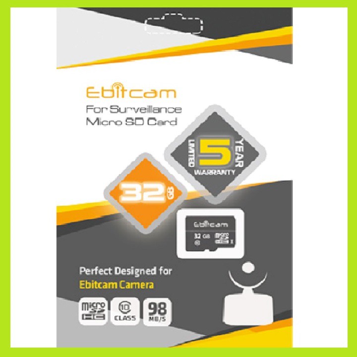 Thẻ nhớ micro sd Ebitcam 32Gb