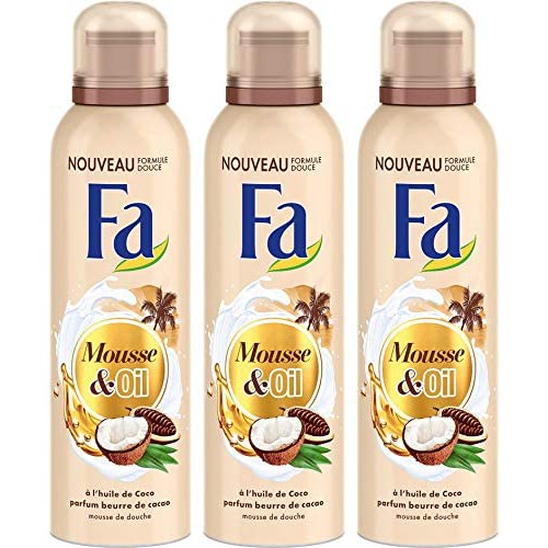 Sữa tắm Fa - Mousse & Oil Shower Foam, Ca cao Butte-ĐỨC