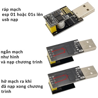 USB Adapter Mạch Thu Phát Wifi ESP8266 Uart ESP-01 - CE6G