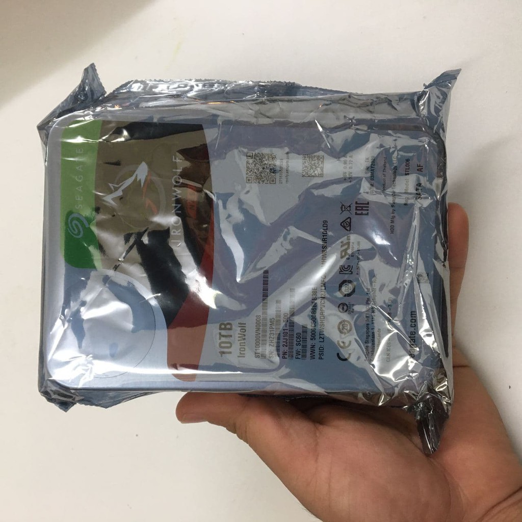 Ổ Cứng 10TB HDD Seagate Ironwolf 10TB NAS ST10000VN0008 | BigBuy360 - bigbuy360.vn