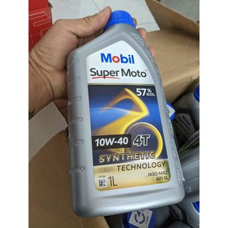 [Dạng thùng] Nhớt Mobil Super Motor 10W40 (1 thùng 12 chai) - Mobil 10w40