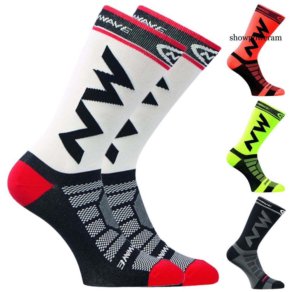 Vớ Thể Thao Cổ Cao Thoáng Khí Cho Nam Nữ