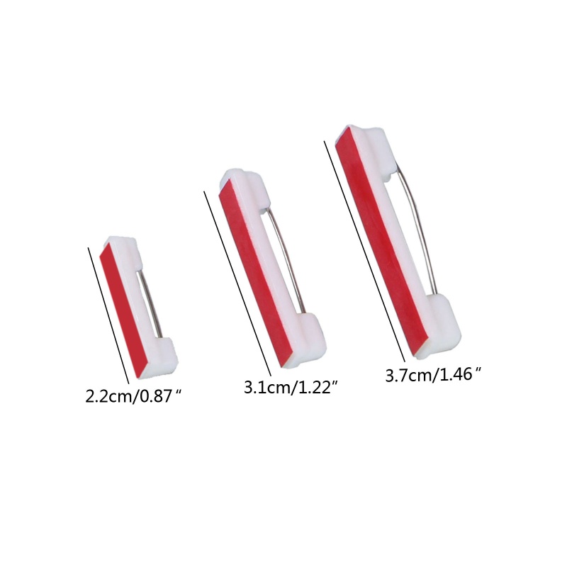 Set 100 Ghim Cài An Toàn 0 8 1 2 1 5Inches Chuyên Dụng Làm Thẻ ID