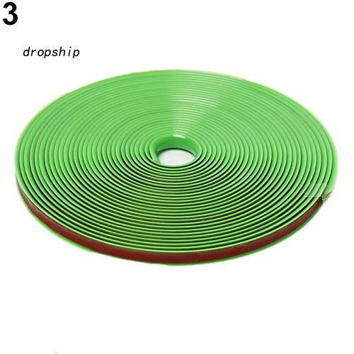 Thanh nhãn dán viền bảo vệ mâm bánh xe hơi dài 8m