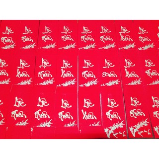 Bao Lì Xì Thư Pháp viết tay.