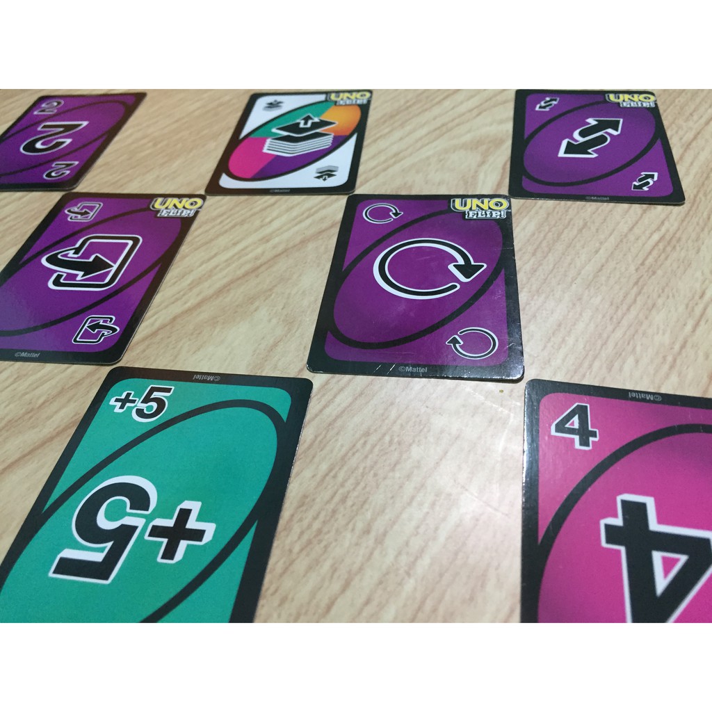 Uno phiên bản mới - Uno Flip! và Uno ver Mattel