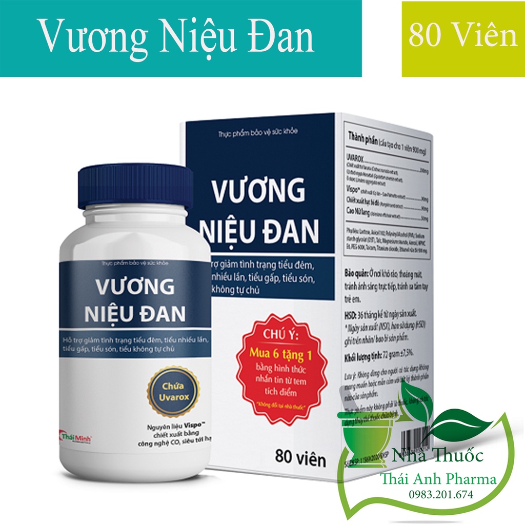 Vương Niệu Đan, Giúp Cải Thiện Tình Trạng Tiểu Đêm, Tiểu Nhiều Lần Tiểu Không Tự Chủ