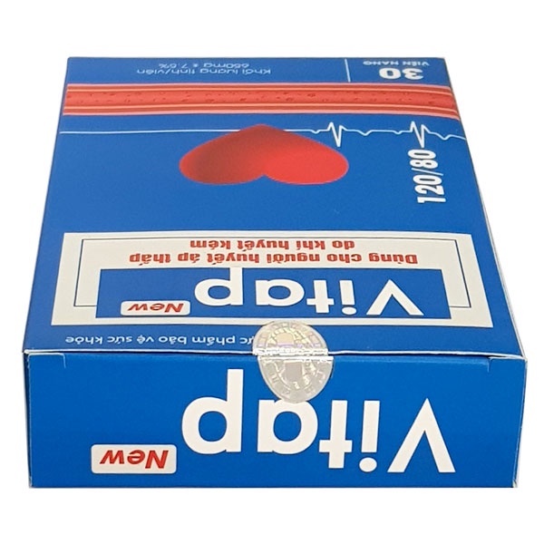 Vitap New -  Viên uống hỗ trợ bổ huyết, cải thiện huyết áp thấp