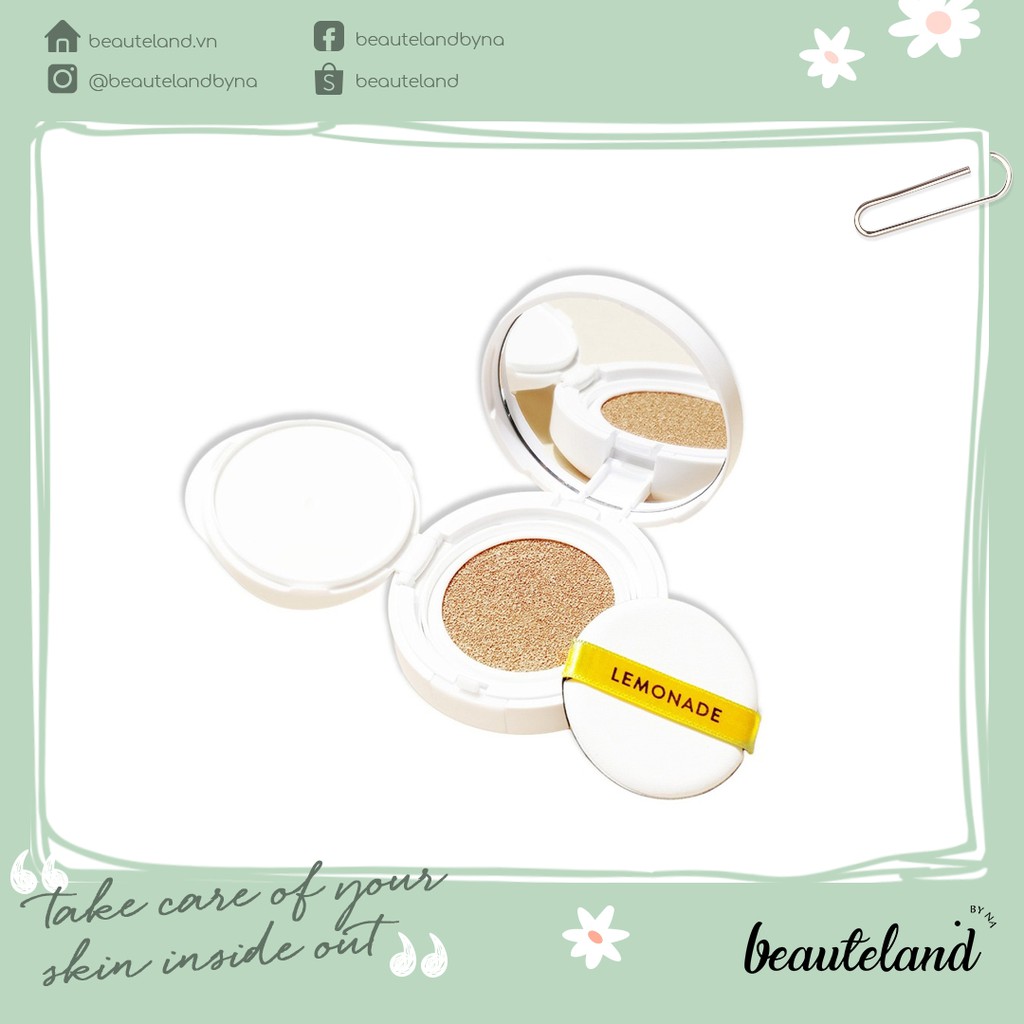 Phấn nước đơn LEMONADE Matte Addict Cushion 15g