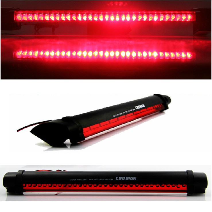 Đèn led phanh lắp kính sau xe ô tô dài 15cm 22cm 28cm 34cm 46cm
