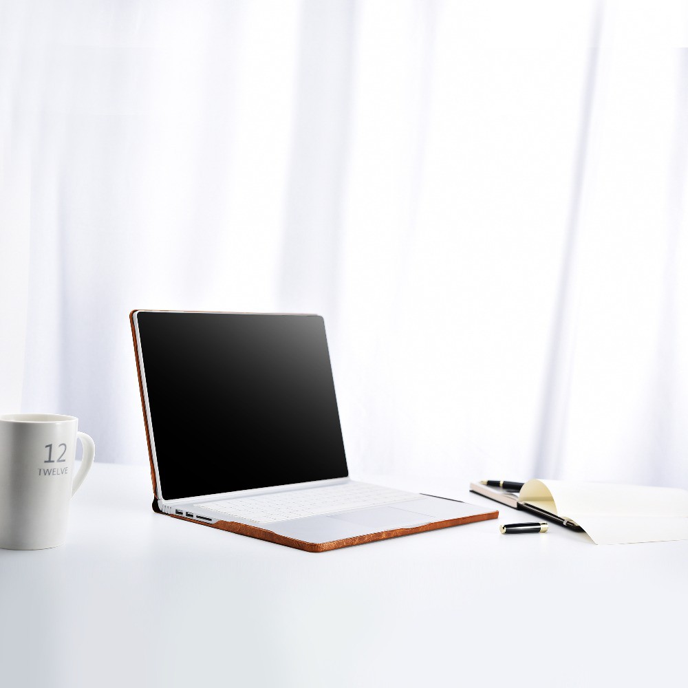 Bao da thật hàng hiệu ICarer cho Surface Book 1 &amp; 2 13.5&quot; hàng chính hãng