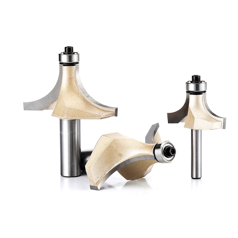 Tideway Mũi Khoan Góc Tròn Với Vòng Bi Chuyên Dụng Cho Chế Biến Gỗ