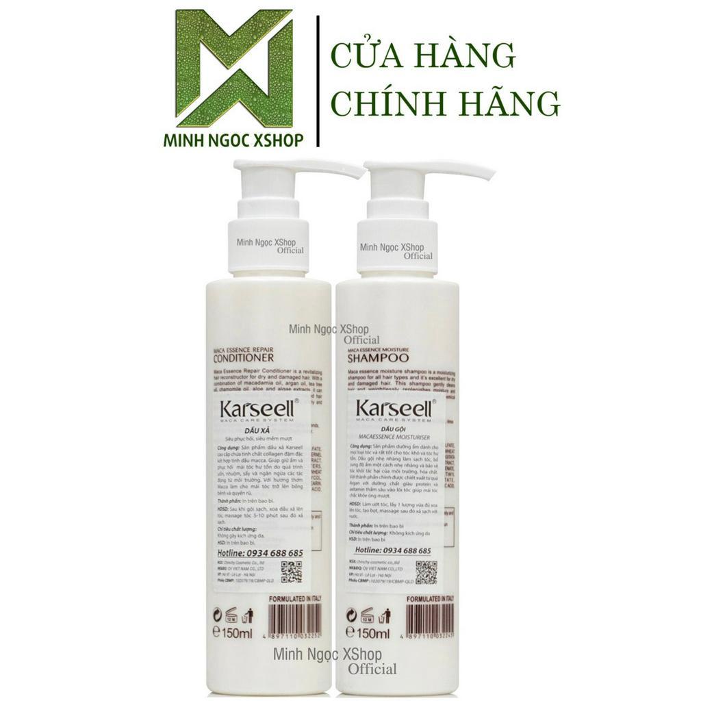 Dầu gội xả phục hồi siêu mượt Karseell Maca Care System 150ML