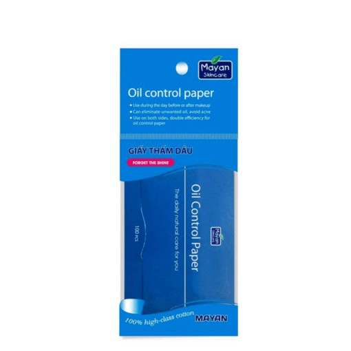 Giấy Thấm Dầu Than Hoạt Tính Mayan Skincare ( 100M )