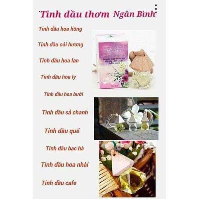 Chính hãng - Tinh dầu thơm treo xe ô tô, phòng ngủ, tủ quần áo...