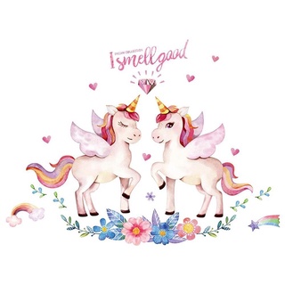 Decal Dán Tường Mẫu Ngựa Poly to ( 1m4 cao 75cm)