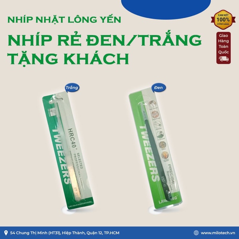 Nhíp nhặt lông yến tặng khách, bí kíp giúp tăng 30% doanh thu
