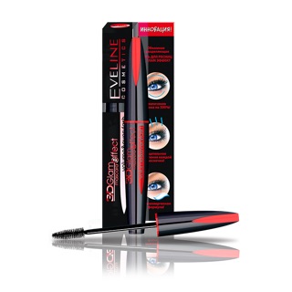 Mascara – Chuốt Mi Dài Và Cong 3D Eveline Glam Effect