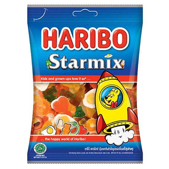 Kẹo dẻo Haribo Funny Mix / Happy Cola/ Starmix/ Goldbears 80~100g