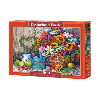 C151684 Đồ chơi ghép hình puzzle Fresh from garden 1500 mảnh Castorland