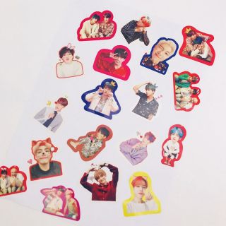 12 HÌNH DÁN STICKER BTS CỰC CUTE 😍