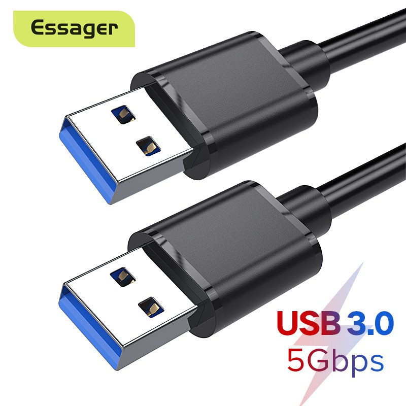 Dây cáp mở rộng essager USB 3.0 hỗ trợ truyền dữ liệu tốc độ cao